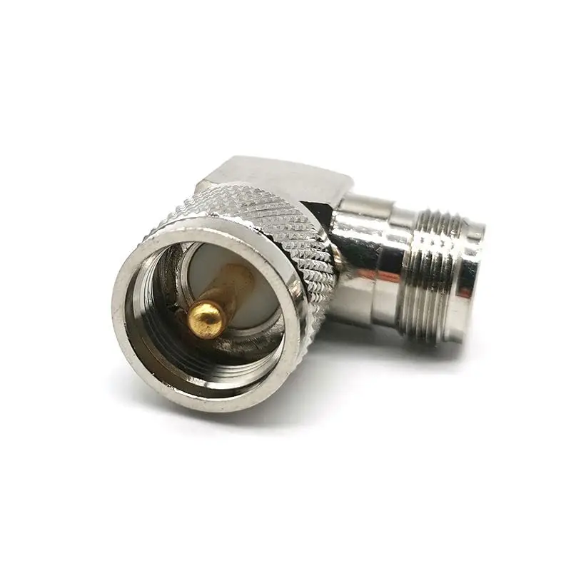 UHF Male to Mini UHF Female RF Adapter Connector for Radio Antenna Cable