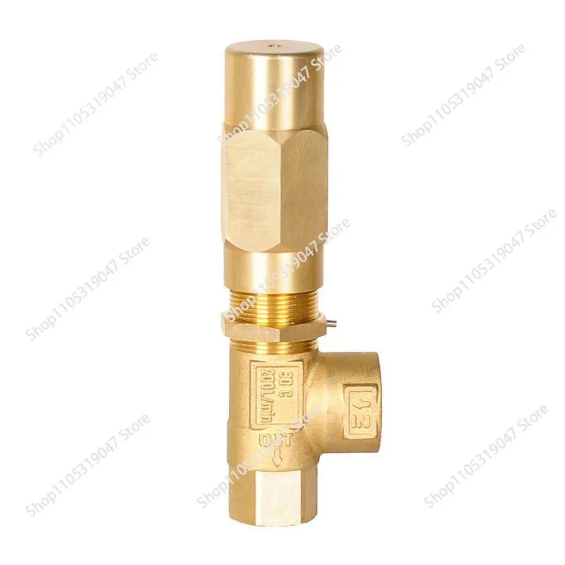 Safety valve Large flow high pressure plunger pump Safety valve accessories Farm fog adaptation AR car wash pump Brass view 6