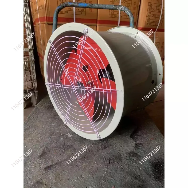Automation Metal Axial Duct Fan Wall Mount Pipe Kitchen Exhaust Fan 1pcs