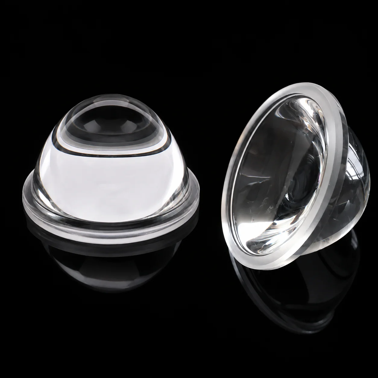 50mm High Power LED Borosilicate Glass Lens 40° for Zoom Flashlight Torch Bicycle Headlamp Spotlight Projector