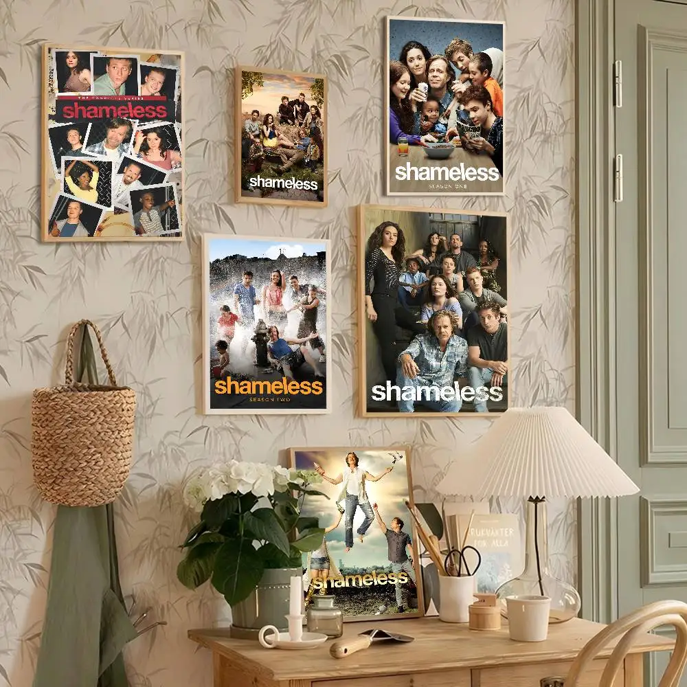 المسلسلات التلفزيونية الوقح الفيلم الكلاسيكي خمر الملصقات لزجة ورق أبيض يطبع الملصقات الفنية ملصقات الحائط #5