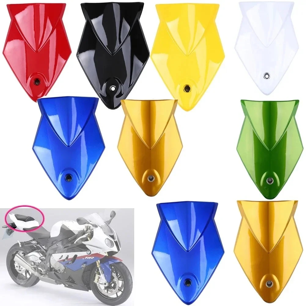 

Motorcycle ABS Rear Seat Cover Cowl Fairing For BMW S1000RR 2010 2011 2012 2013 2014Black Carbon Fiber Printed