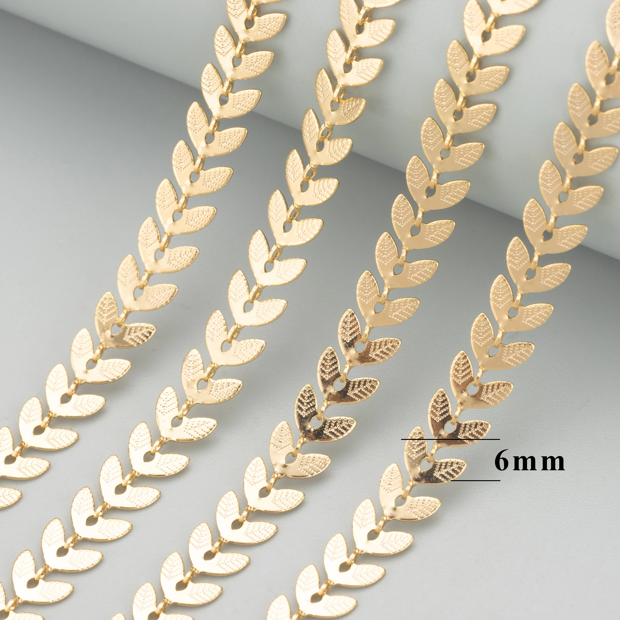 GUFEATHER C336,chain,18k gold plated,copper,pass REACH,nickel free,jewelry making findings,handmade,diy bracelet necklace,1m/lot