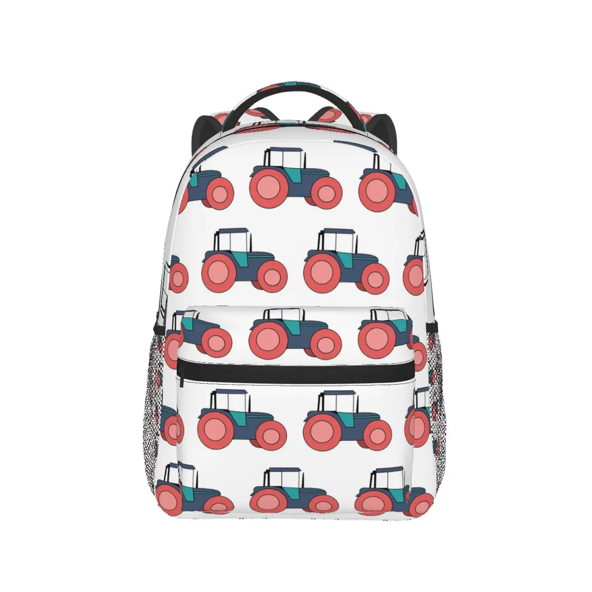 Cute Tractor Student Backpack School Bag Hiking Travel Daypack for Men Women Fashion Bookbag Shoulder Bags
