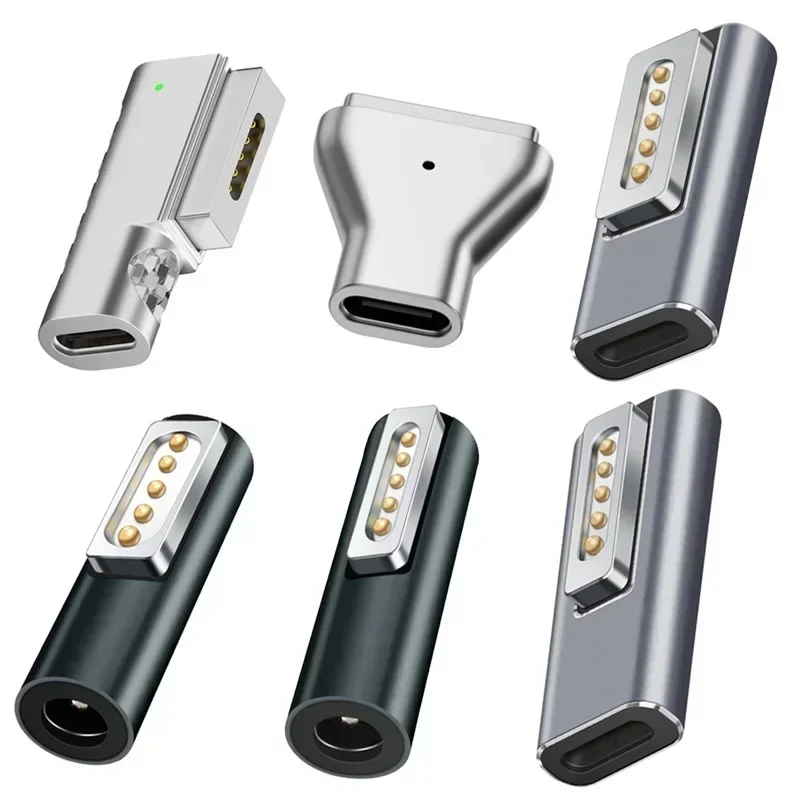 Type C Magnetic USB PD Adapter Connector for Apple Magnetic 1 Magnetic 2 MacBook Air/Pro Plug Converter Quick Charge Charger