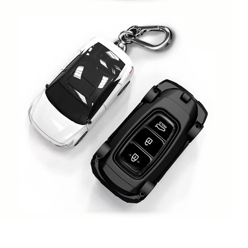 2024 per Hyundai I30 Ix35 KONA Encino Solaris Azera Grandeur Ig Accent Santa Fe Palisade Car Styling Remote Car Key Case Cover