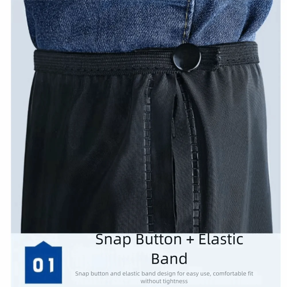 أغطية القدم أحذية المطر عالية الأنبوب 42 سنتيمتر طويل القامة غطاء الحذاء دائم مقاومة للاهتراء سميكة المطر واقية الأحذية حماية المطر