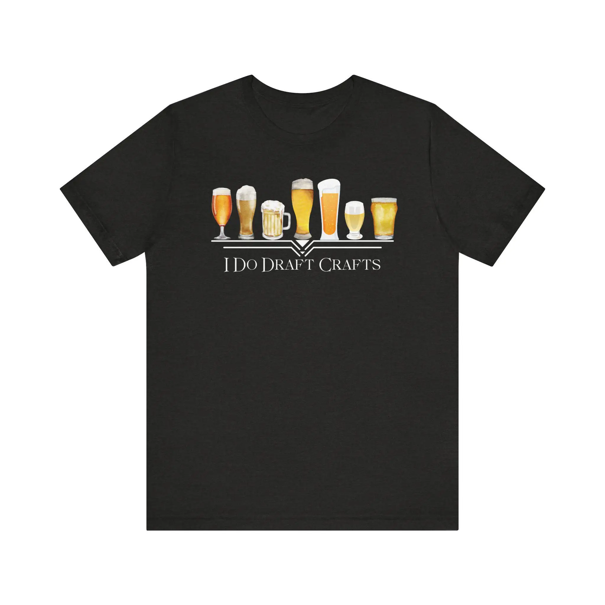 

Craft Beer Graphic Printing Summer Luxury Brand Cotton Men's and Women's T-Shirts Short Sleeves Street Fashion Trend Clothing