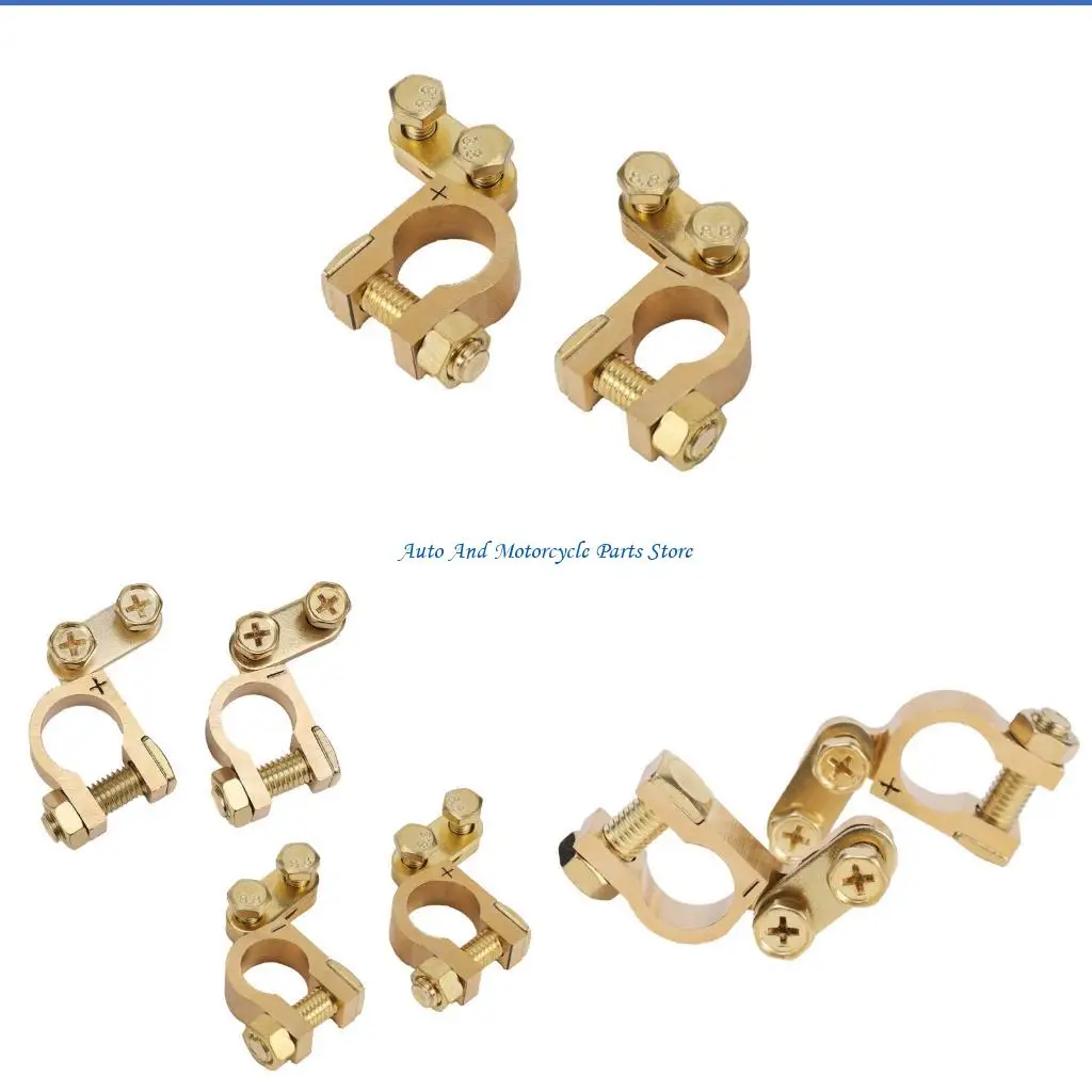 

P9FD Premium Thickened Copper Battery Post Clip High Current Capacity Long Lasting Automotive Link