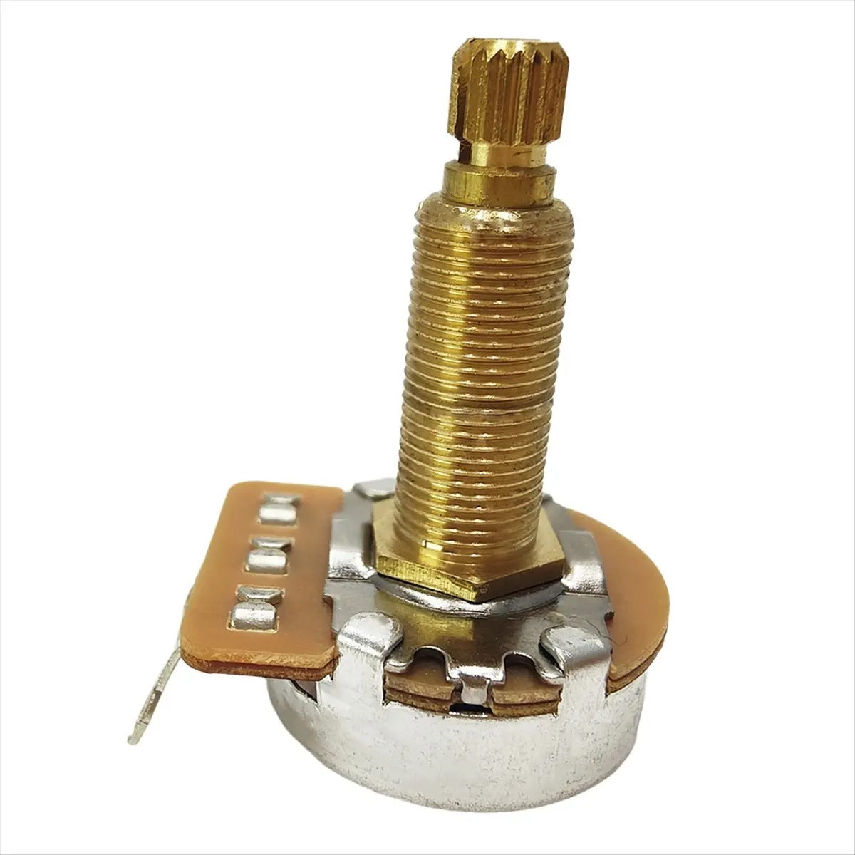 Y525A 핫 포텐셔미터 스플라인드 소형 포텐 전기 기타 이펙트 앰프 톤 볼륨 28mm B500K