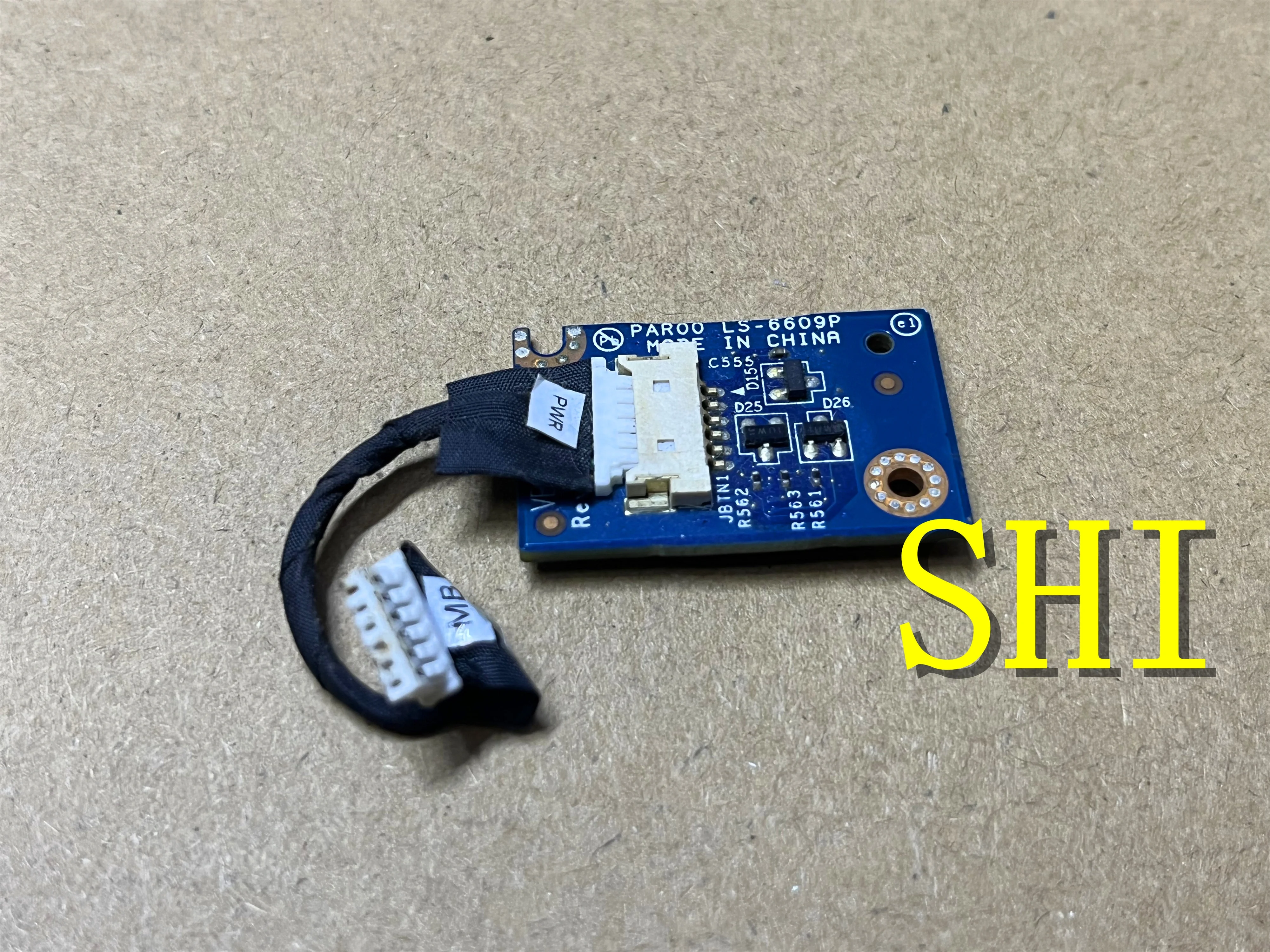 

LS-6609P Оригинальная плата кнопки питания для ноутбука Dell Alienware M17x R3 R4 07XD6N Идеальная работа, бесплатная доставка