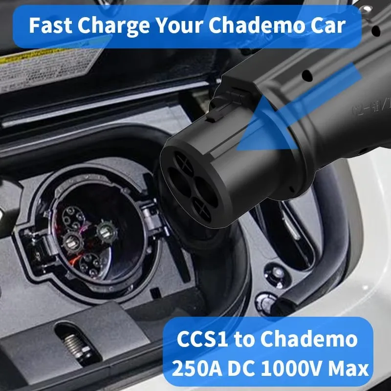 250A DC Charging EV Adapter CCS1 To Chademo Adapter