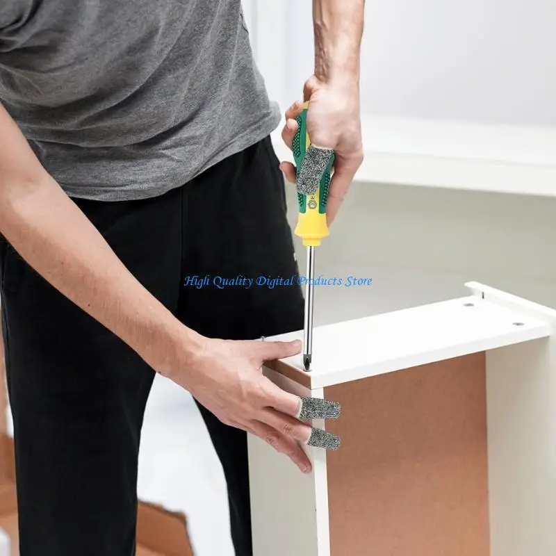 U2JE 20pcs حراس الإصبعين أغطية إصبع القماش للتنفس لقطع وصياغة آمن