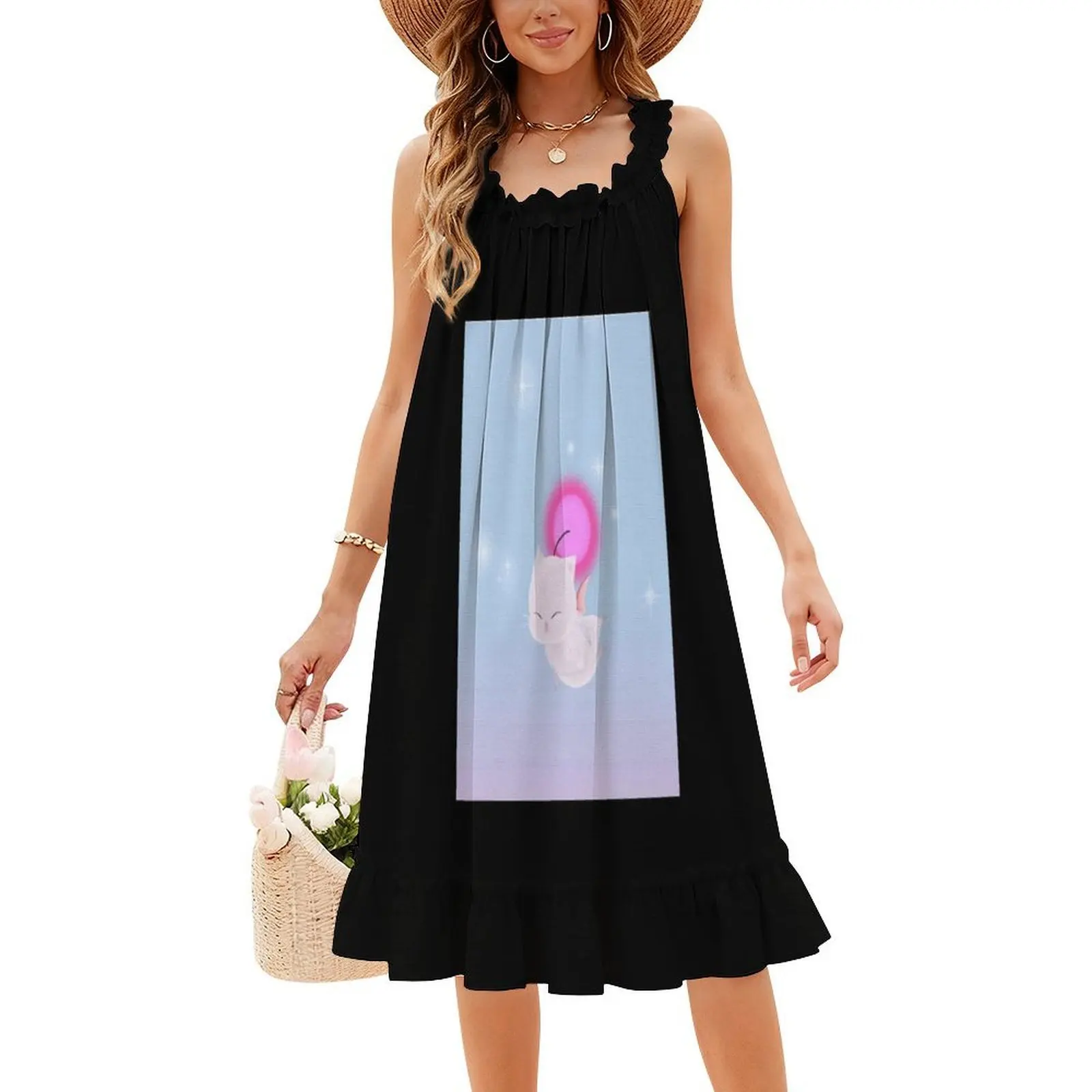 فستان Moghome النسائي الأنيق للحفلات على شكل حرف A مع خيارات قصيرة/طويلة/بدون أكمام فستان Moghome للفتيات #4