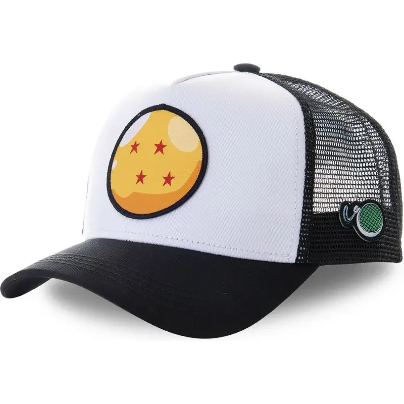 Neue Dragon Ball Son Goku Kappe Sommer Reise Schirmmütze männer Stickerei Hip-Hop Cap Stil Sonnenblende Einstellbare Trucker mesh Cap