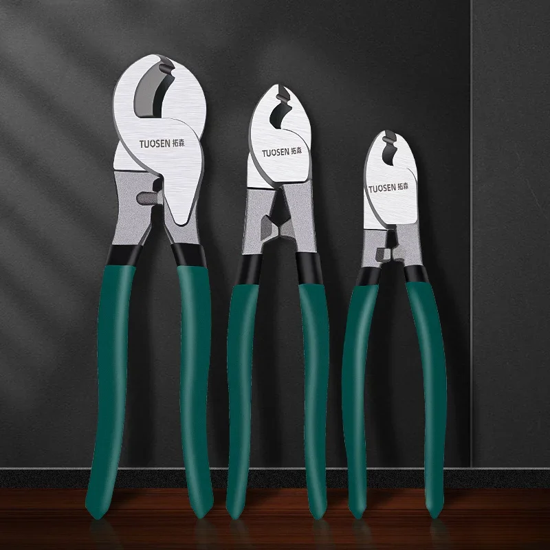 Multifuncional Non-slip Stripper Fio Cortador de Cabo Eletricista Mecânico Alicate Profissional Faça Você Mesmo Ferramentas Manuais 6