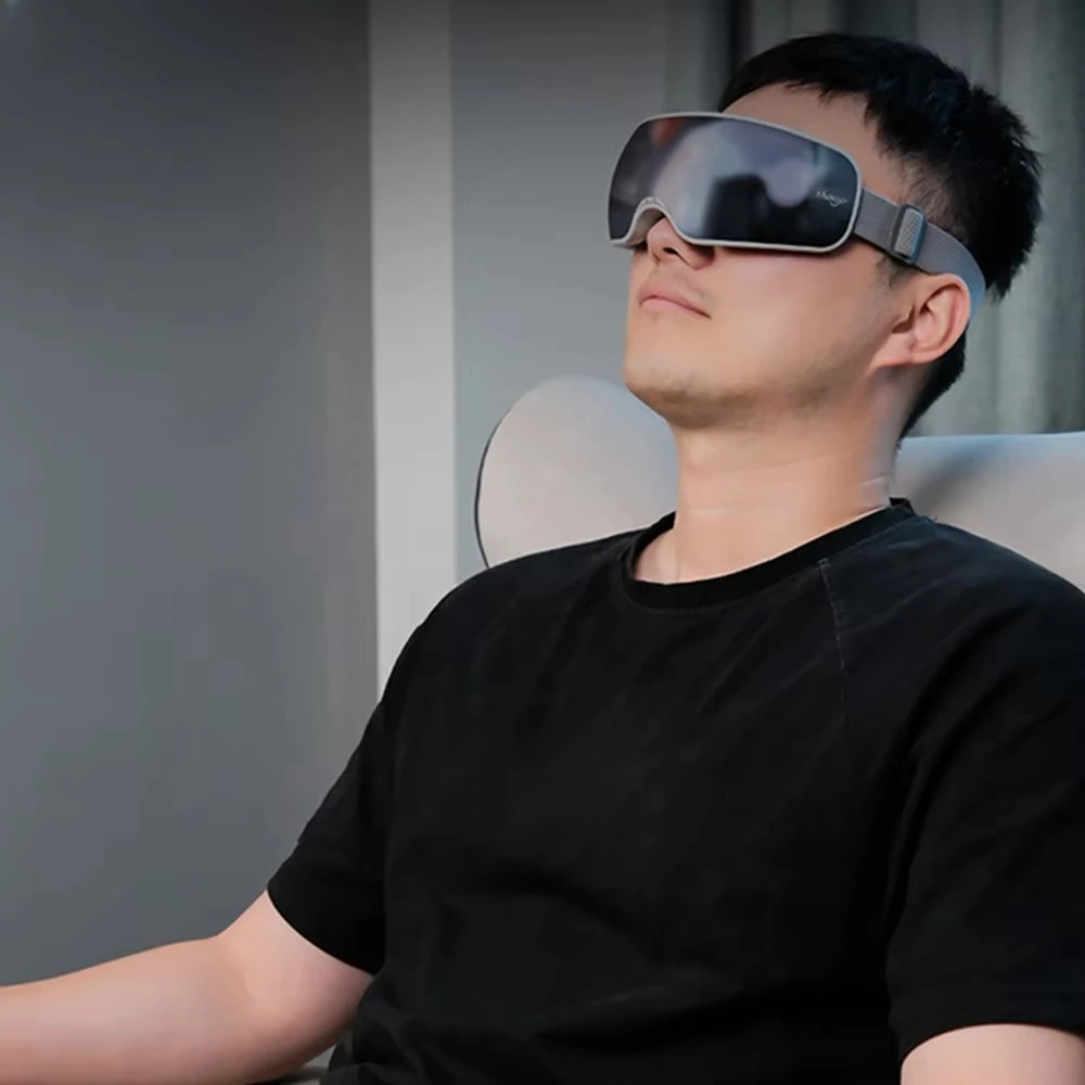 

Smart Electric Ems Eye Massager with Vibration and Heat Spa Treatment