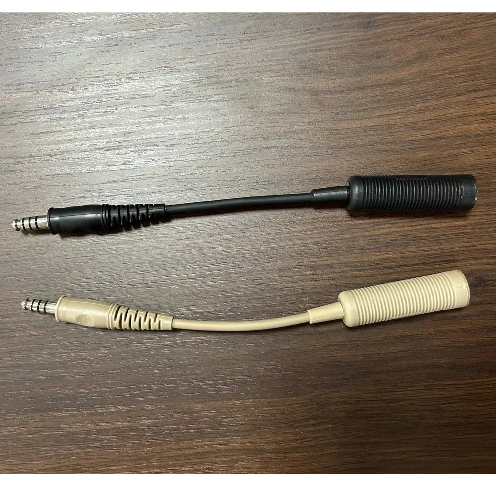 Adaptador táctico NATO de auriculares a cableado civil para radio - imagen 5