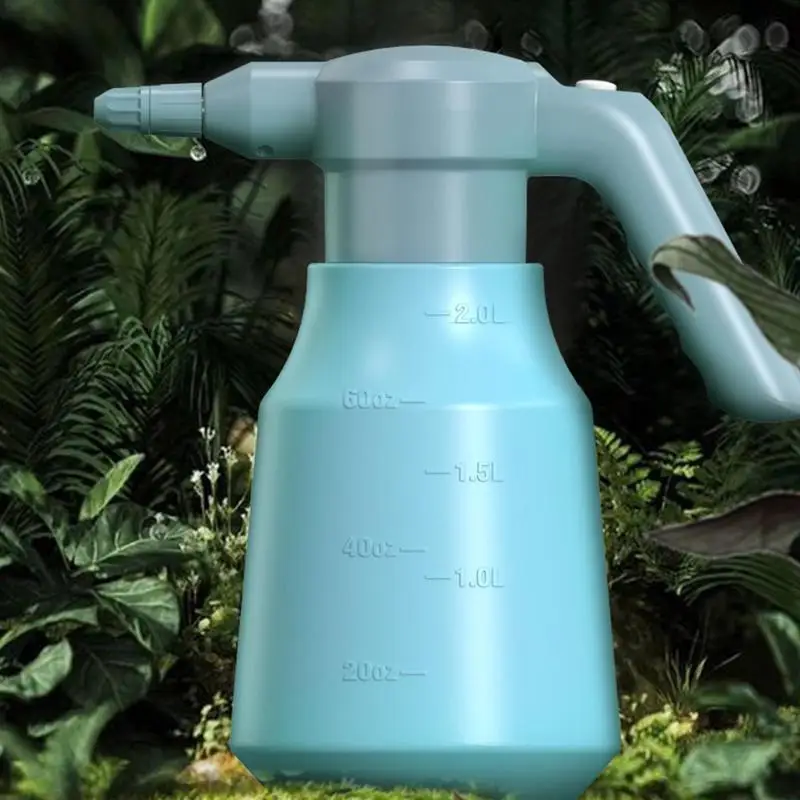 Automatic Watering Bottle Electric Plant Sprayer With Adjustable Mist Nozzle Battery Powered Portable Handheld Garden Sprayer