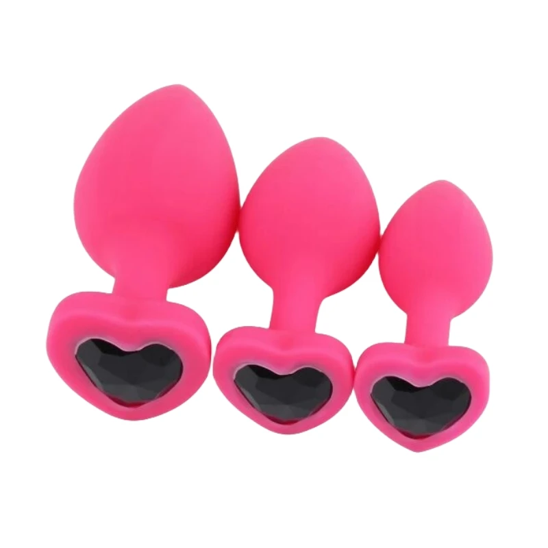 Adult Sex Toys of Silicone  Anue Plug Butt Plug G-spot Prostate Massager with Jewel Accessory for Woman Men Gay Erotic Shop