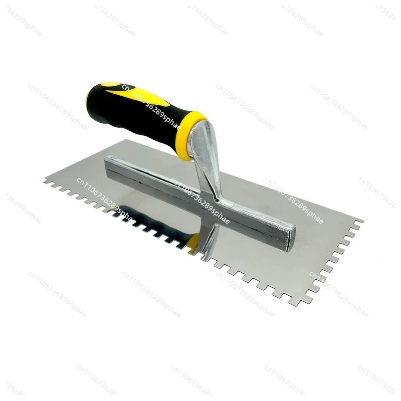 Stainless Steel Square Notched Trowel Texture Comb Tool For Diatom Mud Art Paint Wall Decoration