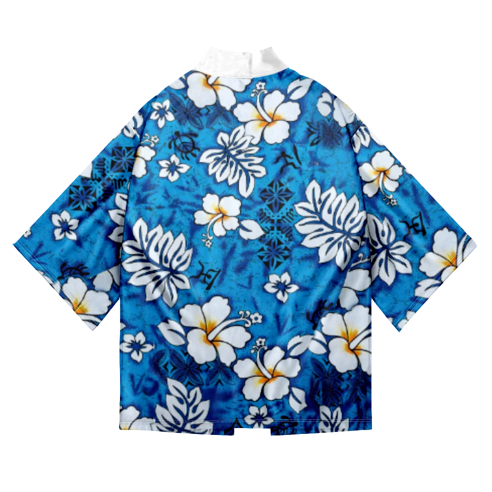 

Summer Samurai Kimono Men Cosplay Floral Haori Stylish Streetwear Kimono Japanese Fashion Youth Yukata Cardigan Robe Hot Sale