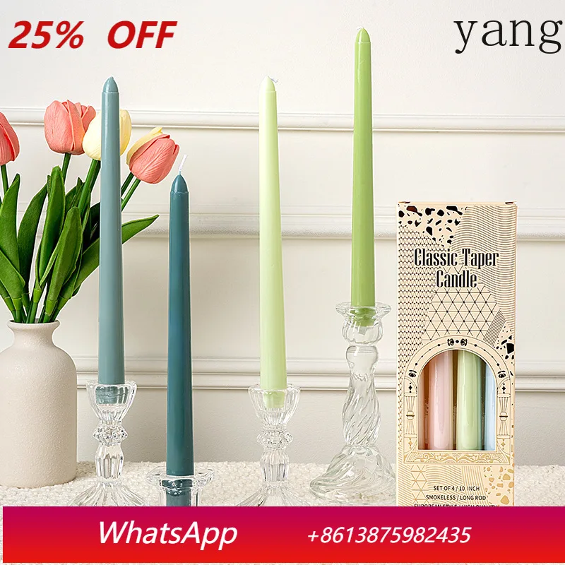 CX 25CM long pole tapered candle wedding banquet atmosphere long candle