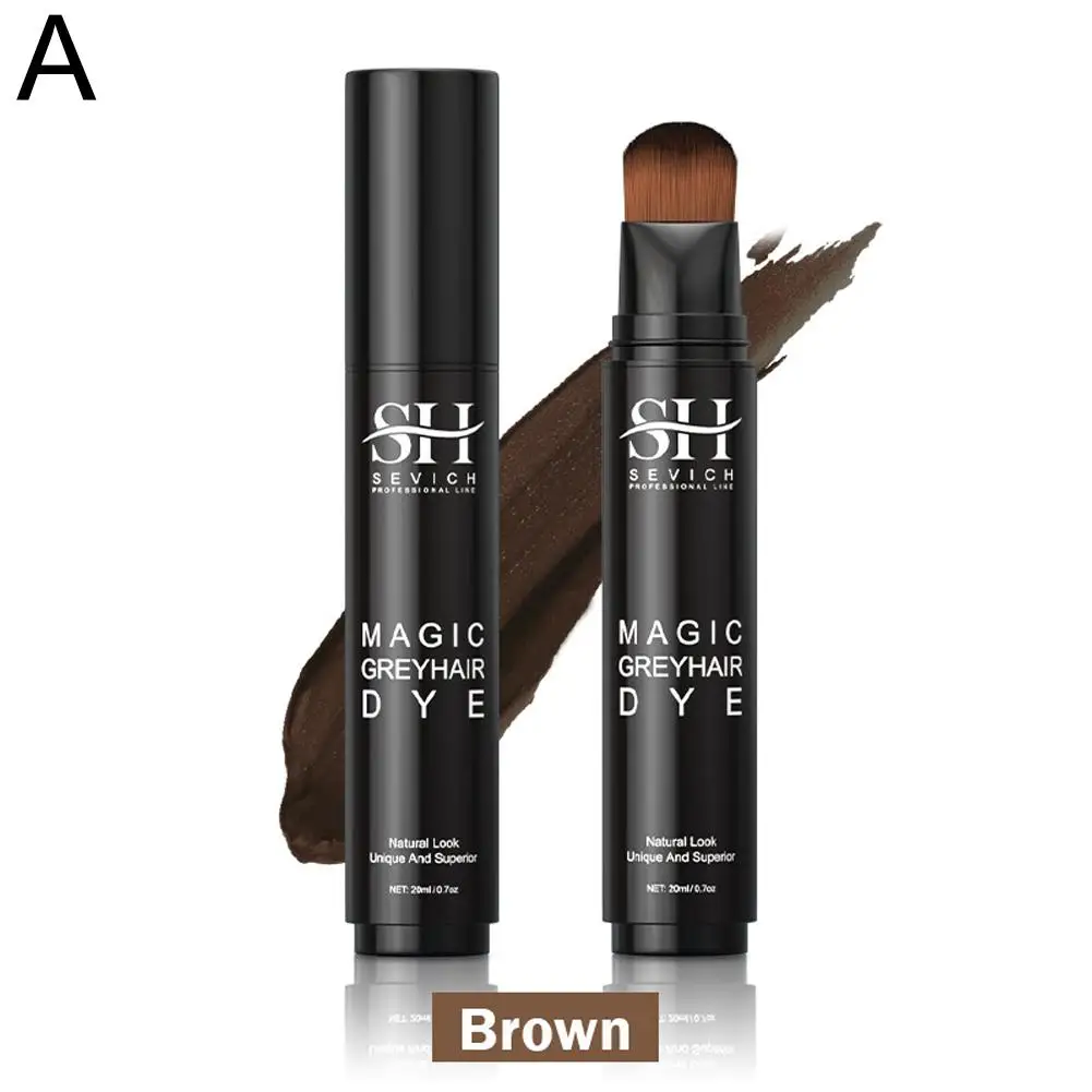 1 Stuks Haarlijn Concealer Pen Waterdichte Zwartmakende Wortelkleurstof Tijdelijke Cover-Up Stick Kleur Pen Haar Snel Haar T3i6