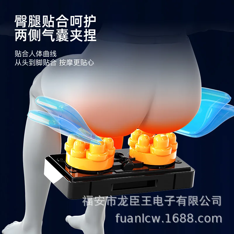 كرسي تدليك جديد للاستخدام المنزلي، أريكة تدليك كهربائية متعددة الوظائف أوتوماتيكية بالكامل ذات مساحة صغيرة لكبار السن