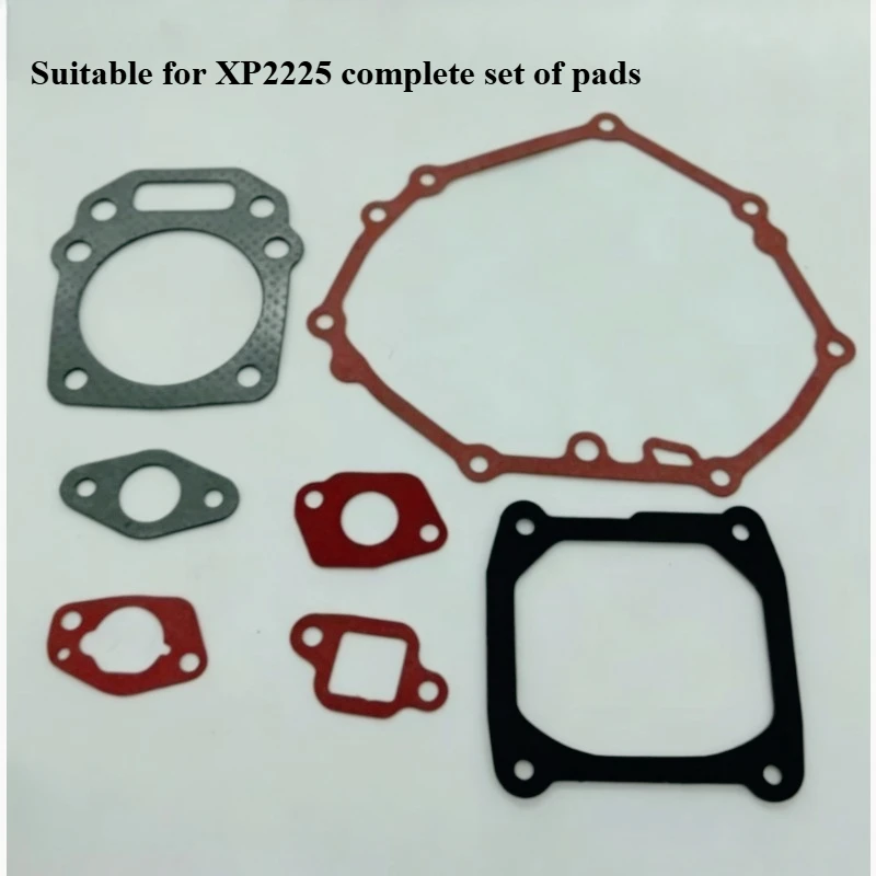 Suitable for Garden Lawn Machine Zongshen XP225 Complete Set of Pads, Crankcase Body Pad, Cylinder Head Pad, Carburetor Pad