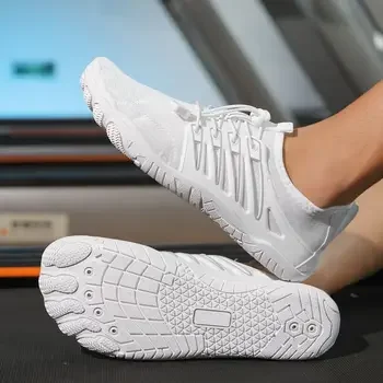 Schlichte weiße Low-Top-Sneaker aus Kunstleder für Herren, Schnürschuhe, minimalistische Skate-Schuhe, Herren-Sneaker aus Kunstleder, rutschfeste Schuhe – Detail 23