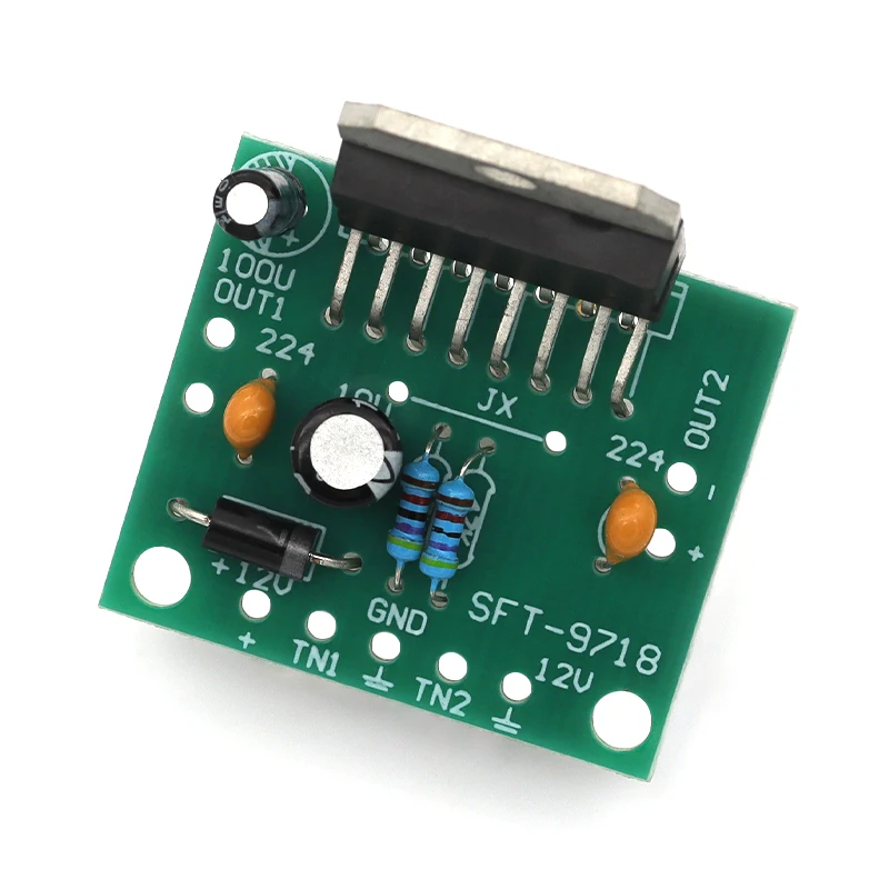 1/5/10Pcs TDA7297 Dual Channel Amplifier Board DC12V Stereo 15W+15W Electronic DIY Kit for Audio Projects