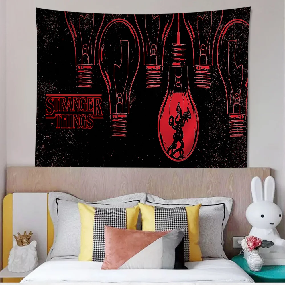 Stranger Things Cartoon Tapestry Bohemian Wall Tapestries Mandala Wall Hanging Sheets