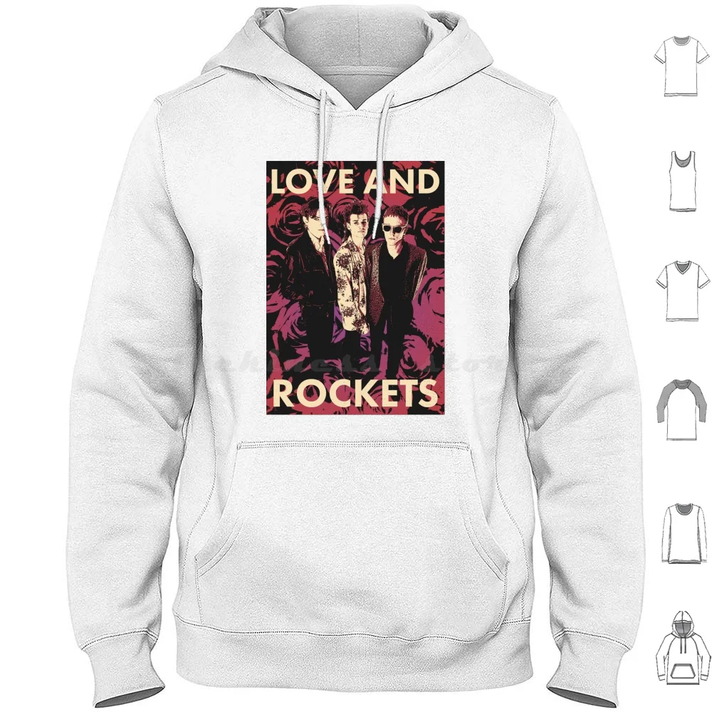 هوديس فرقة الحب والصواريخ بأكمام طويلة فرقة الحب والصواريخ الحب والصواريخ الحب الصواريخ 80s إيندي إيندي #1