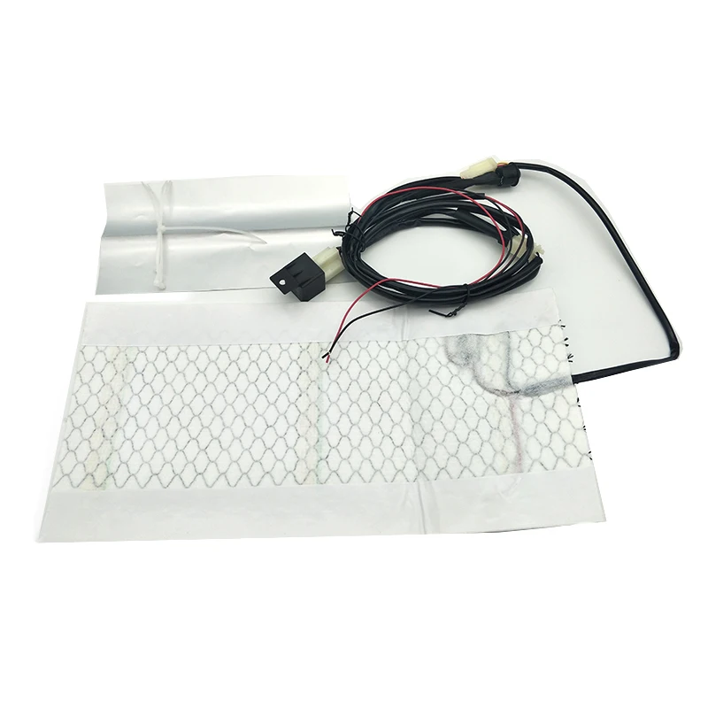 

Universal 12V Motorcycle Heated Seat Pad Heater Heating Pad with High/Low/Off Switch