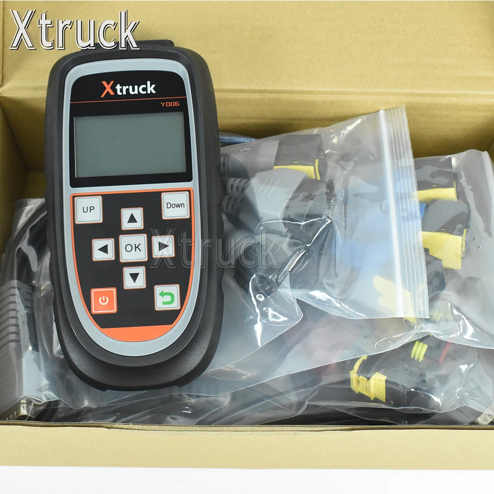 Xtruck Y006 EURO 6 CAN J1939 sensor tester Truck Nitrogen Detector Test NOx PM Urea Level Exhaust Temperature Sensor