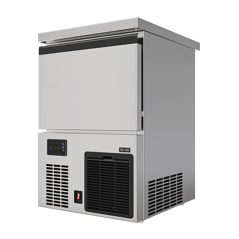 

Commercial Ice Machine Small Bullet Cylinder Ice Hockey Whiskey Bar Western Restaurant Automatic Bullet Ice Cube Machine