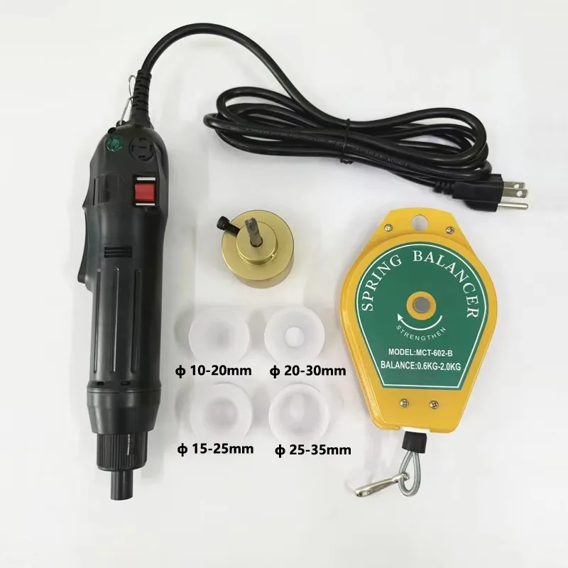220V Bottle capping Machine handheld sealing machine bottles packaging equipment lid tightener Capping diameter 5-30mm