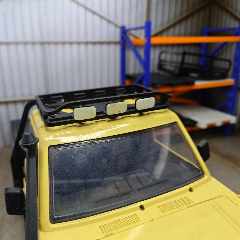 RC Crawler Upgrade Roof Rack Appearance Decor Parts For MN82 1/12 Model RC Car Simulation Modification Replacement Accessories
