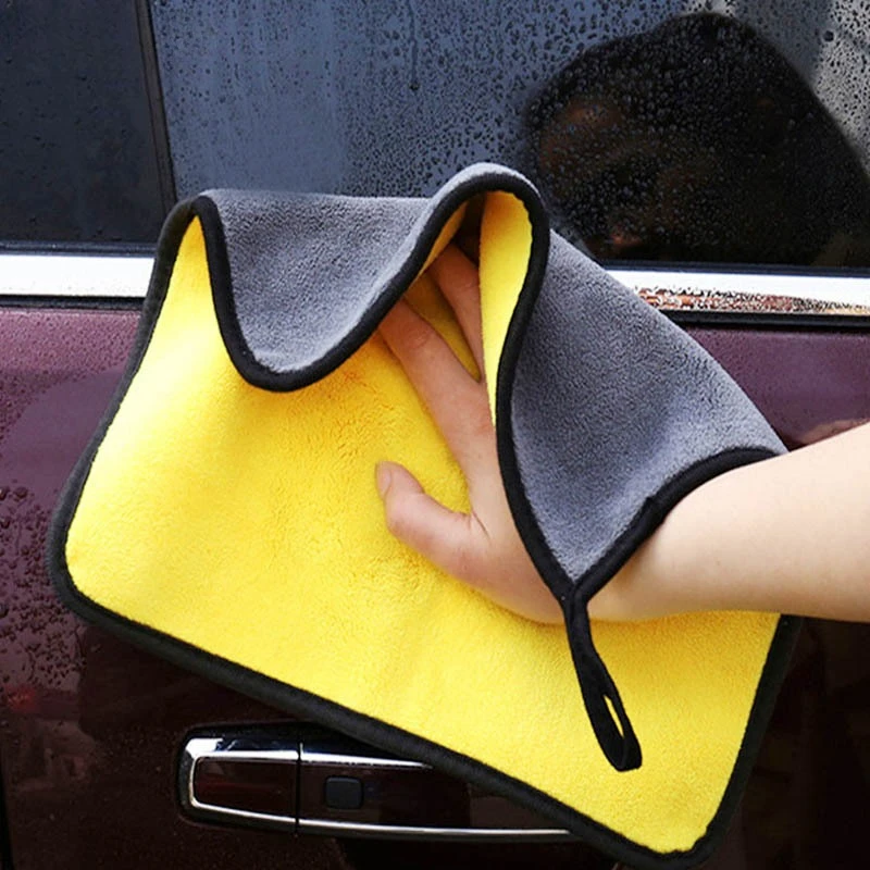 

Car washing towels with thickened absorbent and lint - free design, automotive interior supplies, car - wiping cloths