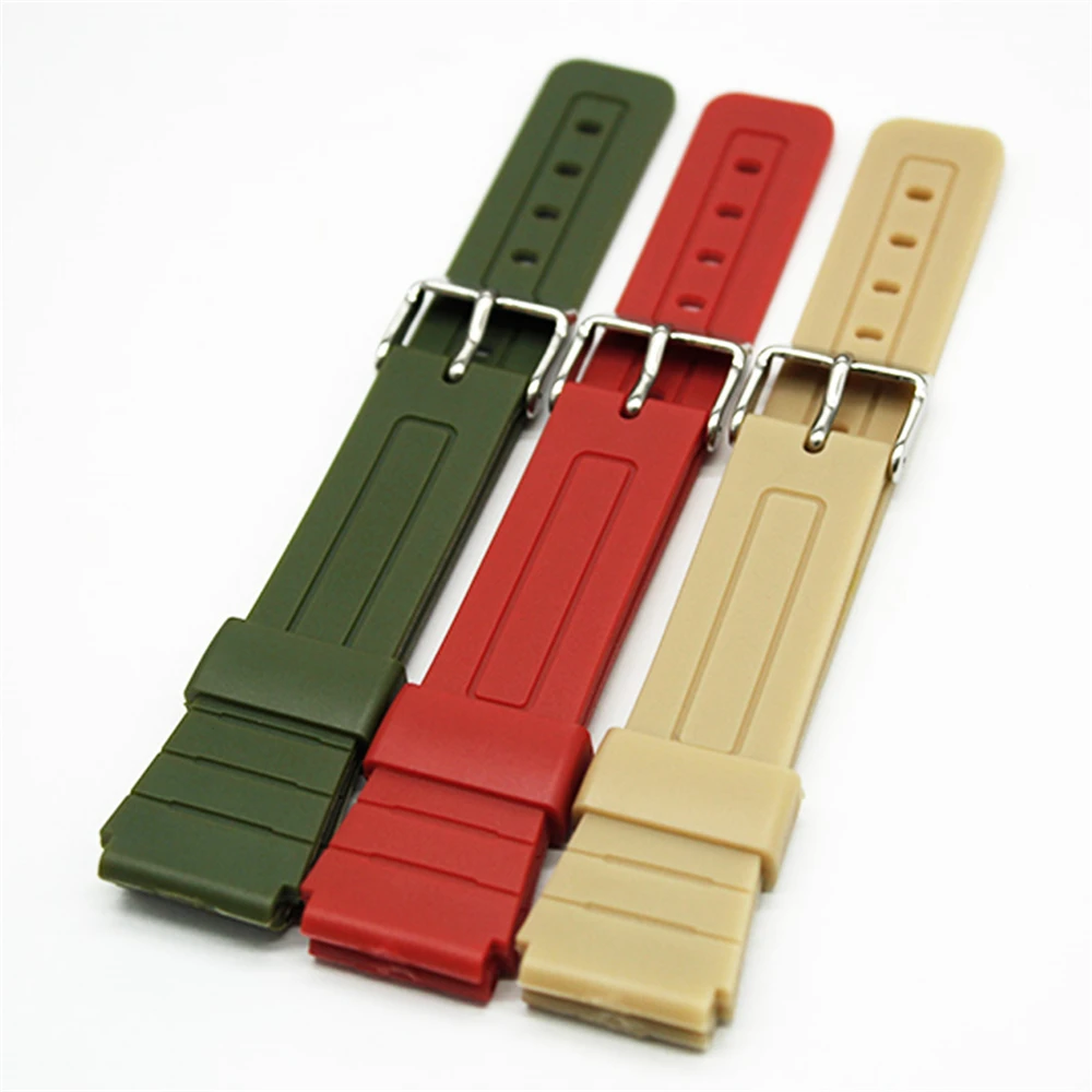 Ремешок для часов F91W, F84, F105, F108, A158, A168, AE1200, AE1300