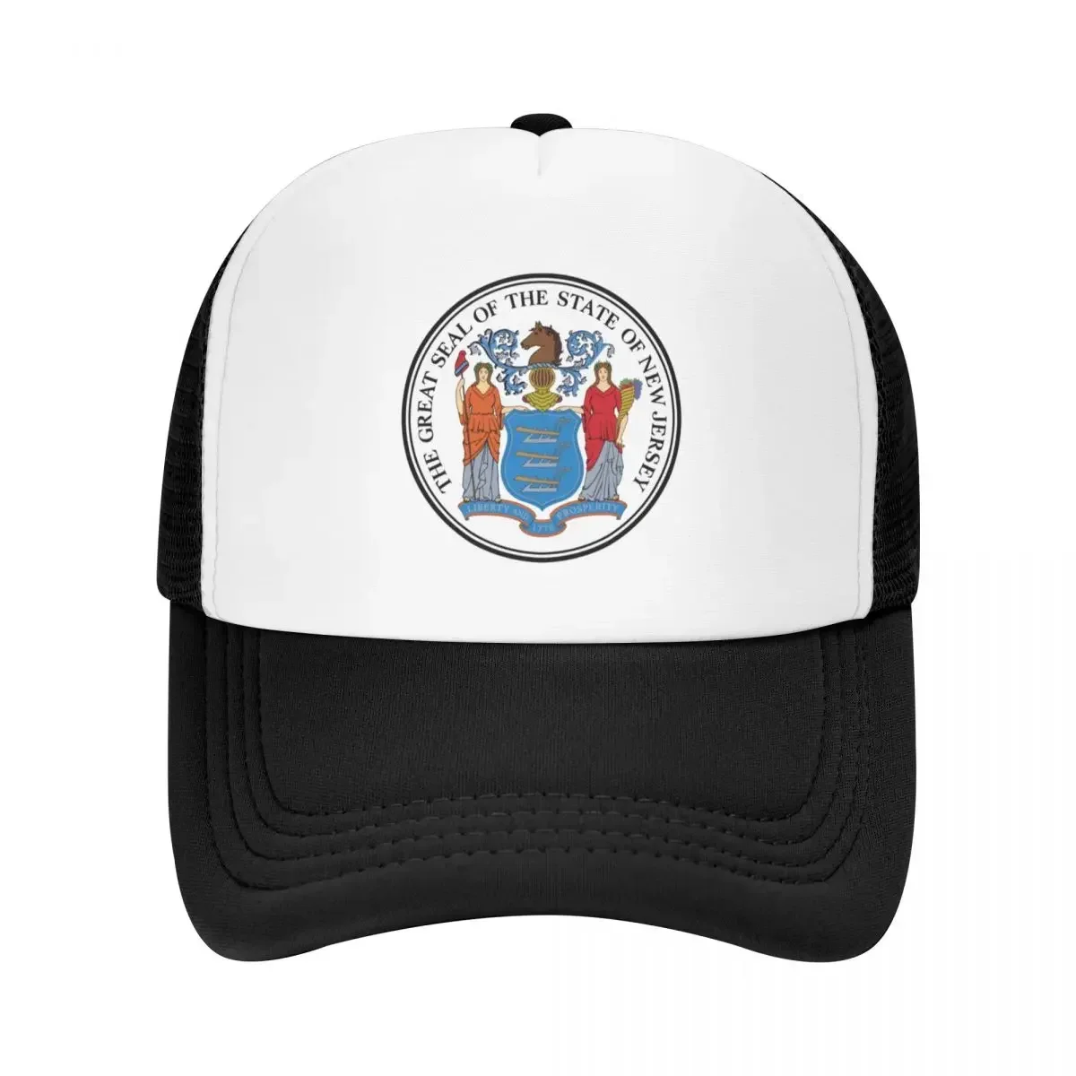 New Jersey State Seal Baseball Cap Ball Cap Golf Hip Hop Baseball For Men Women's