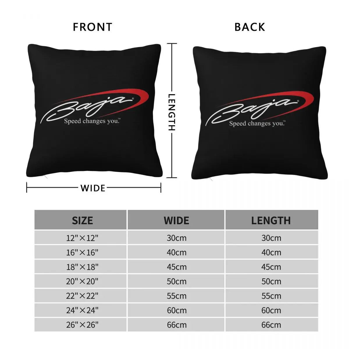 Baja Power Boats Pocket Pillowcase Polyester Linen Velvet Pattern Zip Decorative Throw Pillow Case Bed Cushion Cover