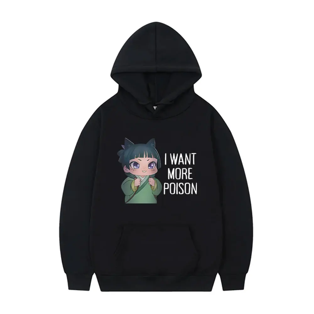 

Anime The Apothecary Diaries Maomao Graphic Hoodie Fans Gift Men Women Clothing Kawaii Funny Meme Hoodies Male Vintage Pullover