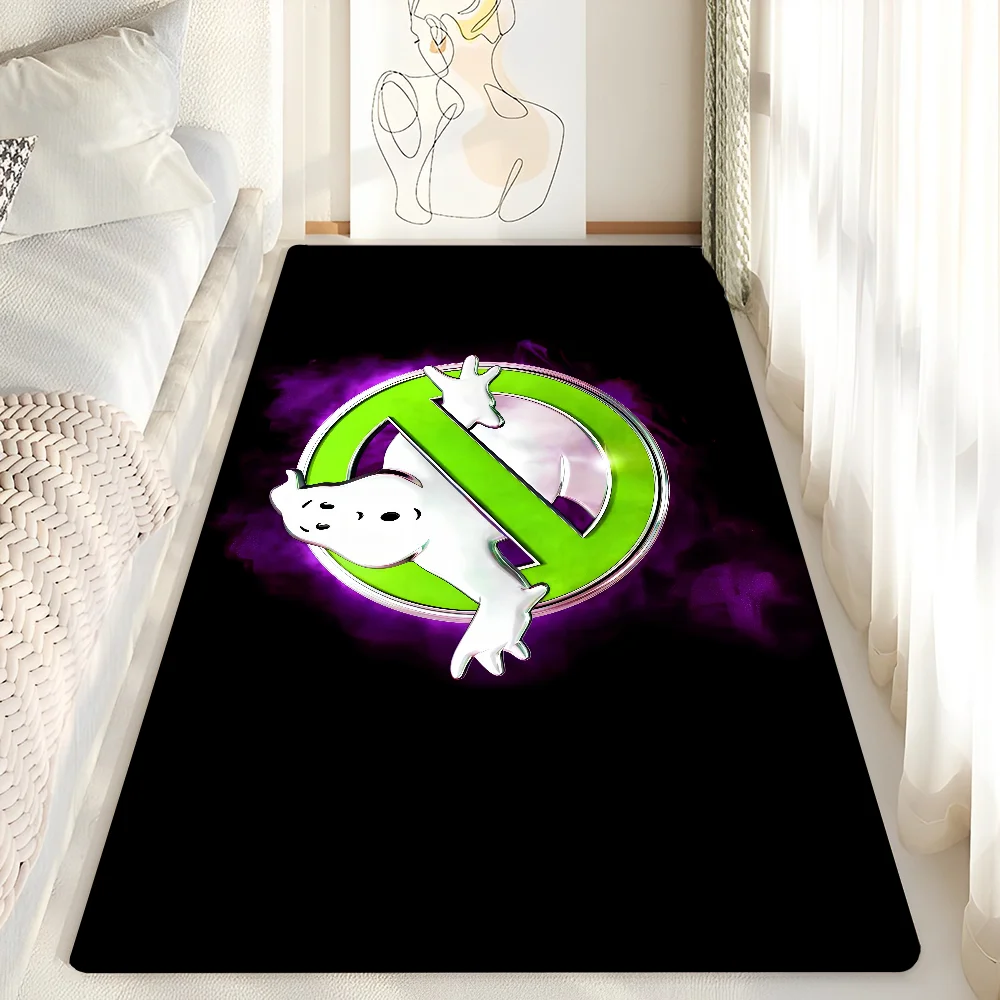 G-Ghostbusters Black Floor Mat Bath Mat Nordic Style Home Doormat Bathroom-Toilet Mats Bedroom Welcome Doormat