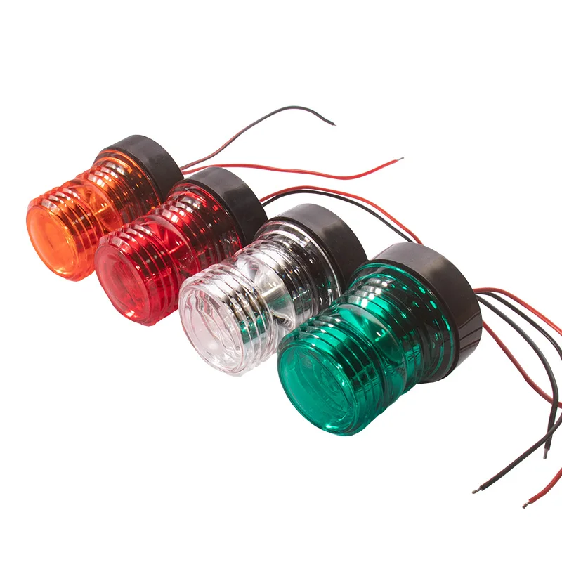 Luzes LED para Portos Marítimos e Lados Esquerdo e Direito, Luzes Laterais para Iates, Luzes de Navegação para Barcos, Luzes Laterais de Canal, Luz de Sinalização