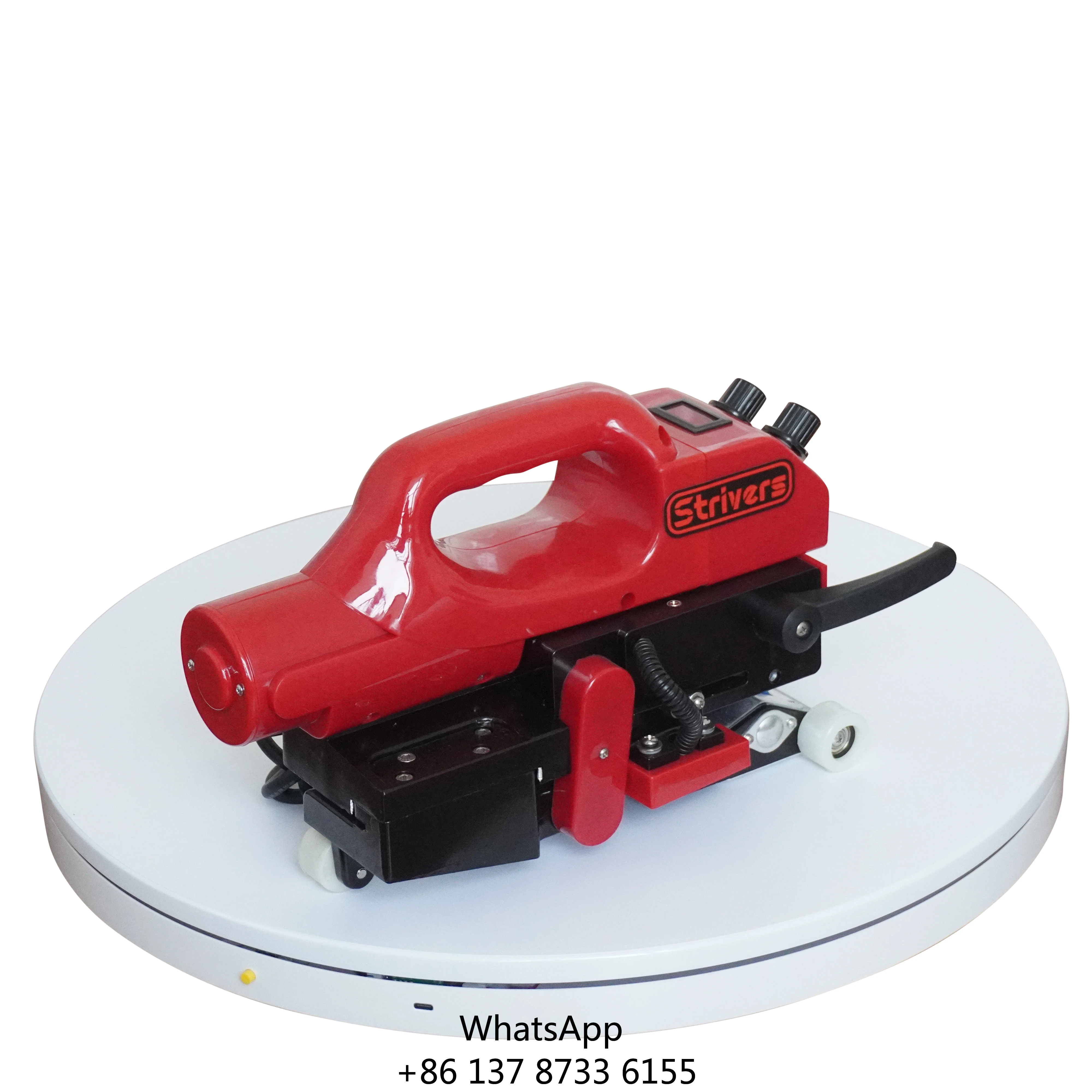 

ST-800DG High Precision Digital Readout Silicone Roller Hot Wedge Welder For HDPE Sheet Plastic Liner PVC Film Installation