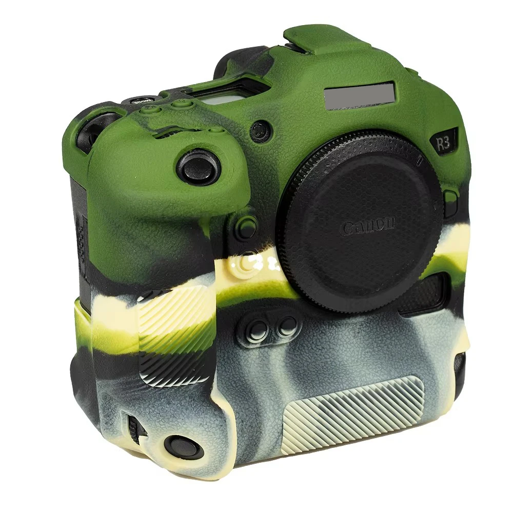 NEW High quality antiskid Silicone Skin Case Protective Cover DSLR Camera Bag For Canon EOS  R3 Protect shell accessories