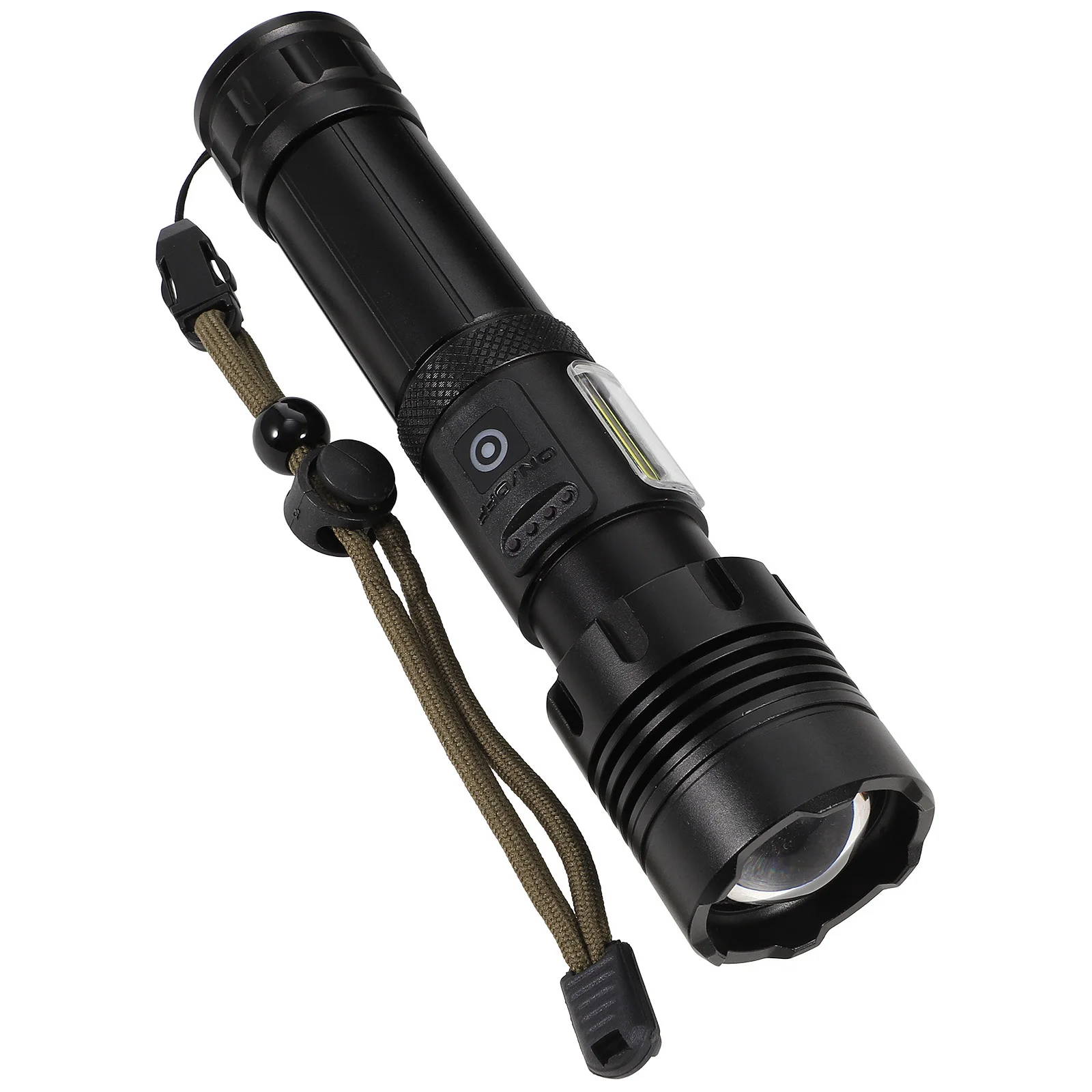 

1Set Rechargeable Telescopic Zoom Outdoor Flashlight Portable Waterproof Camping Hiking Emergency Light Flashlights for Kids