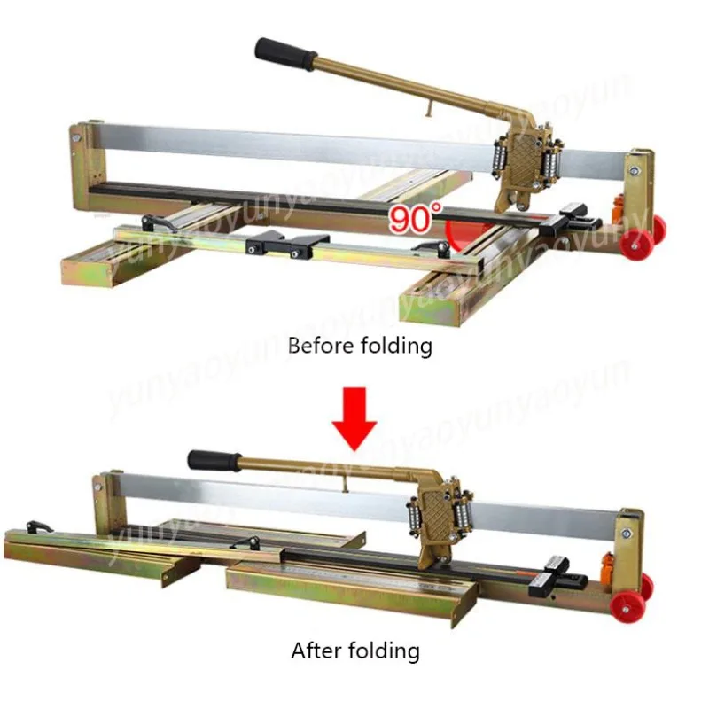 600 Type 600mm Manual Ceramic Floor Tile Cutter High Precision Push Pull Cutting Hand Tool